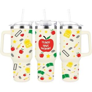 40oz Teacher insulated tumbler